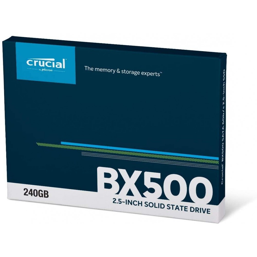 Crucial BX500 240GB 3D NAND SATA 2.5-Inch Internal SSD - CT240BX500SSD1