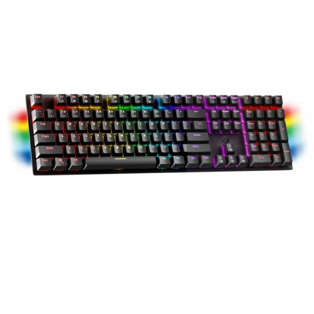 Keyboard Fantech Mechanical Maxfit108 MK855 Black USB