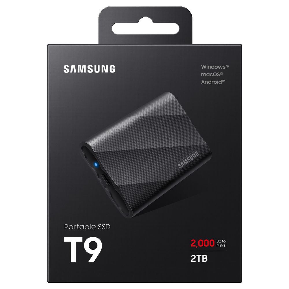 SAMSUNG T9 Portable SSD 2TB External Solid State Drive