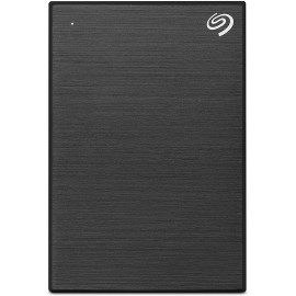 Seagate One Touch 5TB External HHD Drive with Rescue Data Recovery Services, Black 