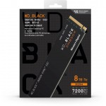 WD_BLACK SN850X NVMe™ SSD - 8TB, Without Heatsink