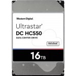 Western Digital Ultrastar DC HC550 16TB 3.5 SATA 6Gb/s Enterprise Hard Drive, 7200 RPM, 512MB Cache, CMR, Energy-Assisted Magnetic Recording (EAMR), Triple-Stage Actuator, HelioSeal Helium-Sealed, 262 MB/s Transfer, 2.5M Hours MTBF, 550TB/Year Workload
