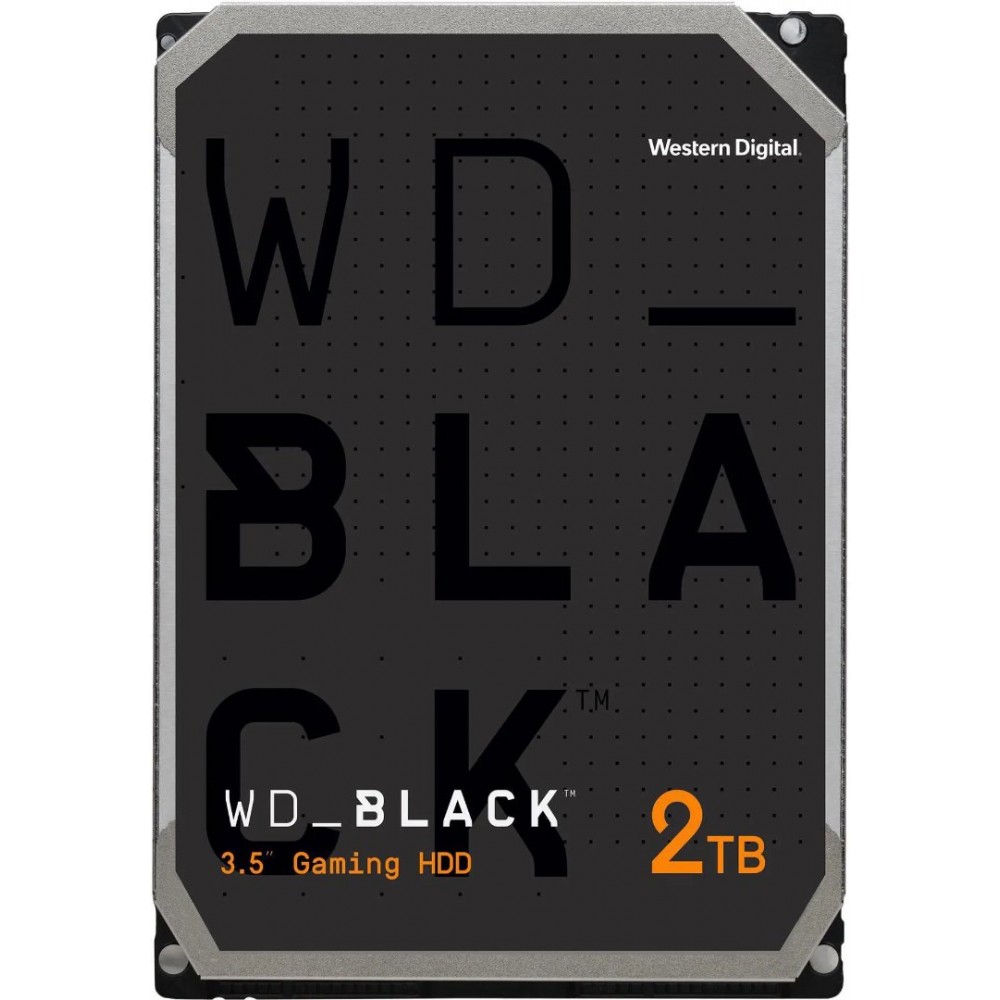 Western Digital WD Black 2TB 3.5 SATA 6Gb/s Internal Gaming Hard Drive, 7200 RPM, 64MB Cache, StableTrac and Dynamic Cache Technology, High Performance for Creative Professionals and Gamers