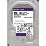 Western Digital WD Purple Pro 10TB 3.5 SATA 6Gb/s Surveillance Hard Drive, 7200 RPM, 256MB Cache, CMR Technology, Up to 272 MB/s Transfer Rate, Supports Up to 64 HD Cameras, AI Stream Support, Tarnish-Resistant Components